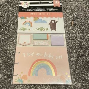 The Happy Planner Baby Girl Multi Accessory Pack